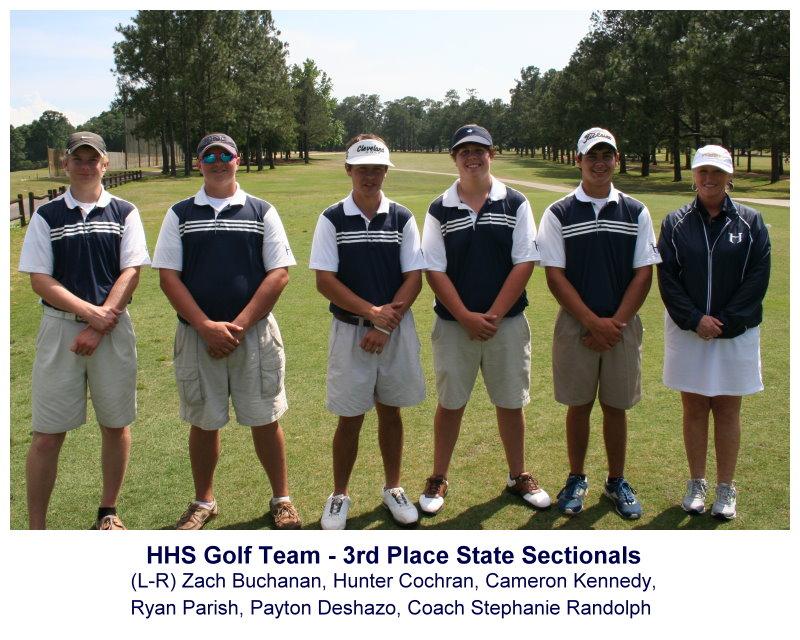 2013-04-29-HHS-Golf-Team-Sectionals-at Azalea-Golf-Course-in-Mobile-placed-third